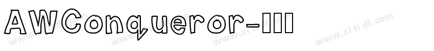 AWConqueror字体转换