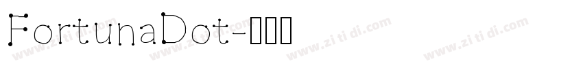 FortunaDot字体转换