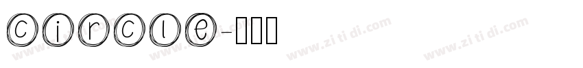 circle字体转换