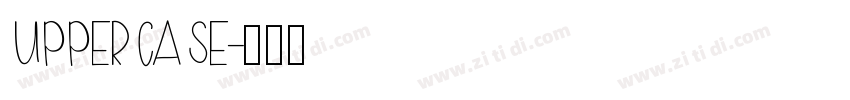 uppercase字体转换