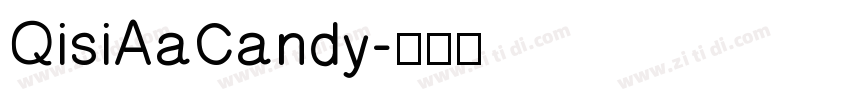 QisiAaCandy字体转换