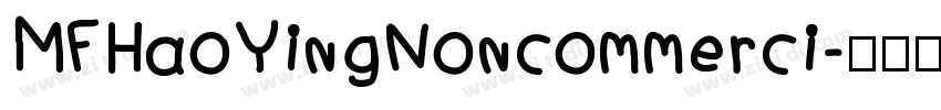 MFHaoYingNoncommerci字体转换