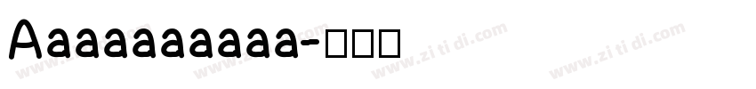 Aaaaaaaaaa字体转换