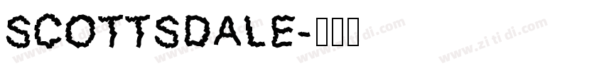 SCOTTSDALE字体转换