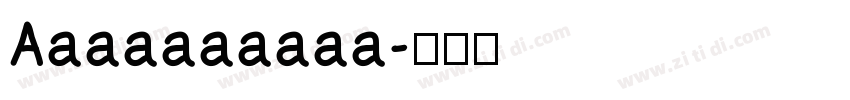 Aaaaaaaaaa字体转换