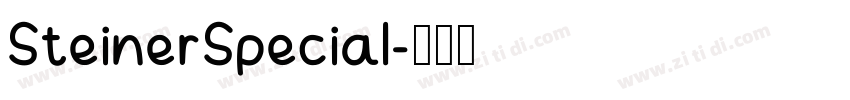 SteinerSpecial字体转换