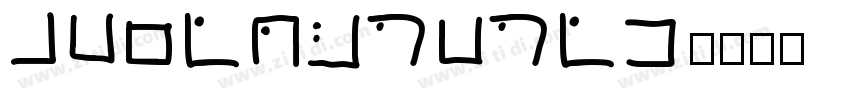 AbelProBold字体转换