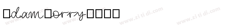 AdamGorry字体转换