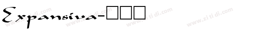 Expansiva字体转换
