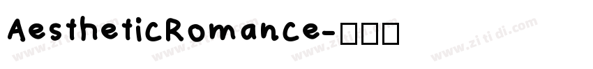 AestheticRomance字体转换