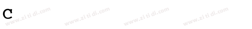Courier-Bold字体转换