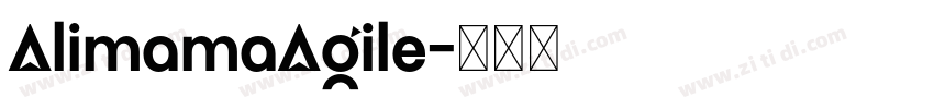 AlimamaAgile字体转换