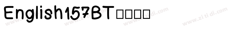 English157BT字体转换