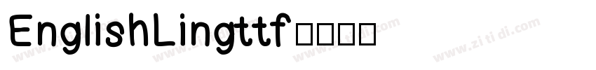 EnglishLingttf字体转换