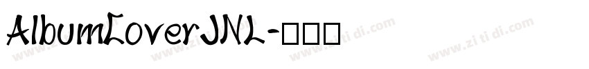 AlbumCoverJNL字体转换