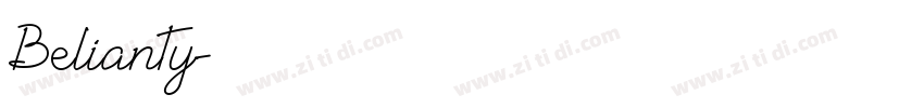Belianty字体转换