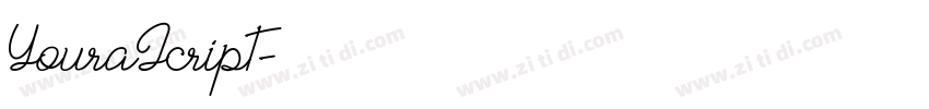 YouraJcript字体转换
