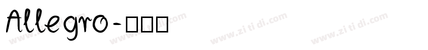 Allegro字体转换