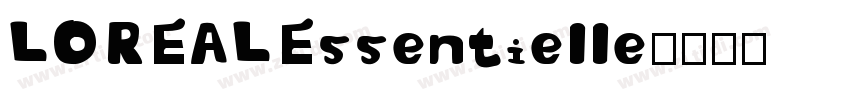 LOREALEssentielle字体转换