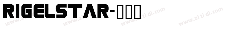 rigelstar字体转换
