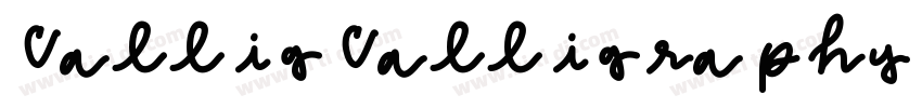 CalligCalligraphyscr字体转换