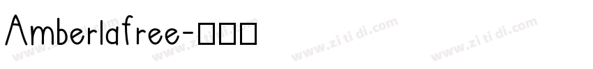 Amberlafree字体转换