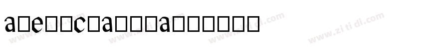 americratika-中字体转换