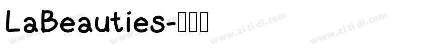LaBeauties字体转换