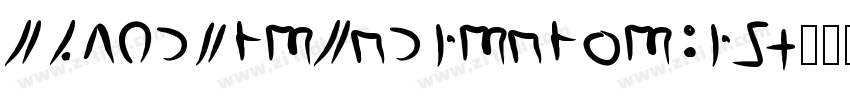 AdvocateAncientSerif字体转换