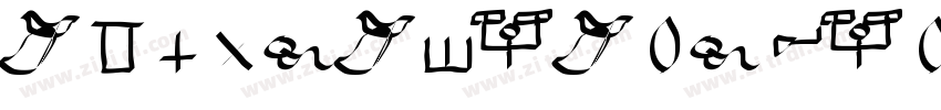 AdvocateAncientSerif字体转换