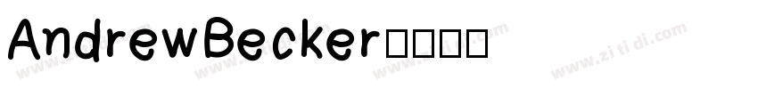 AndrewBecker字体转换 AndrewBecker字体转换