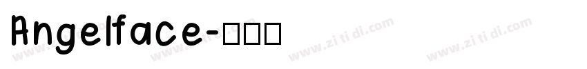 Angelface字体转换