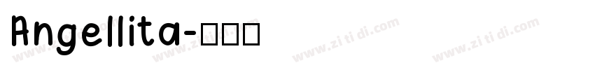 Angellita字体转换
