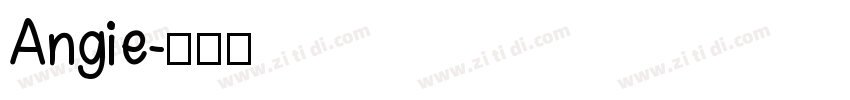 Angie字体转换