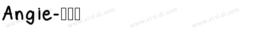 Angie字体转换