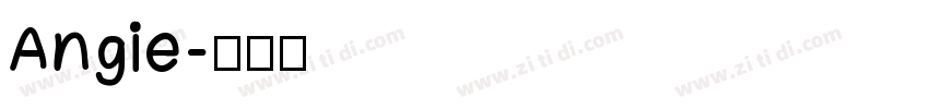 Angie字体转换