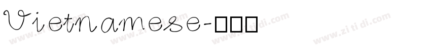 Vietnamese字体转换