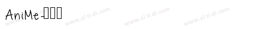 AniMe字体转换