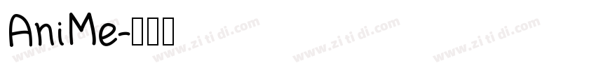 AniMe字体转换