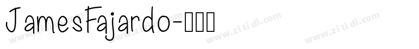JamesFajardo字体转换