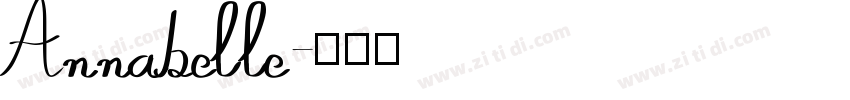 Annabelle字体转换