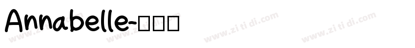 Annabelle字体转换