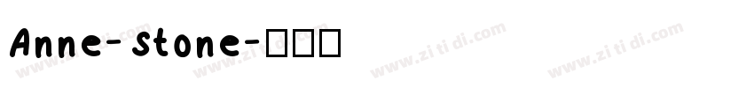 Anne-Stone字体转换
