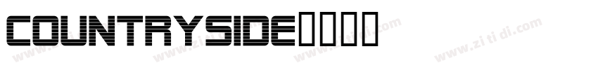Countryside字体转换
