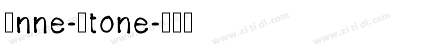 Anne-Stone字体转换