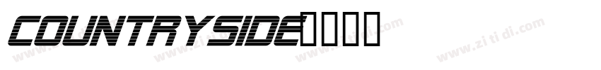 Countryside字体转换