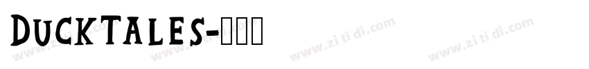 DuckTales字体转换