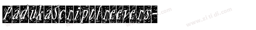 PadukaScriptfreevers字体转换
