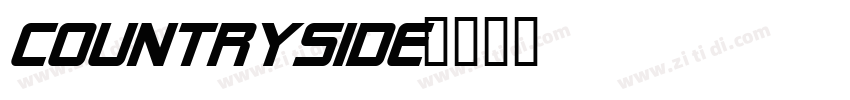 Countryside字体转换