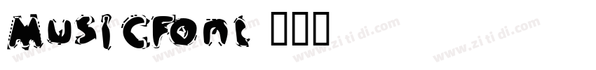 MusicFont字体转换